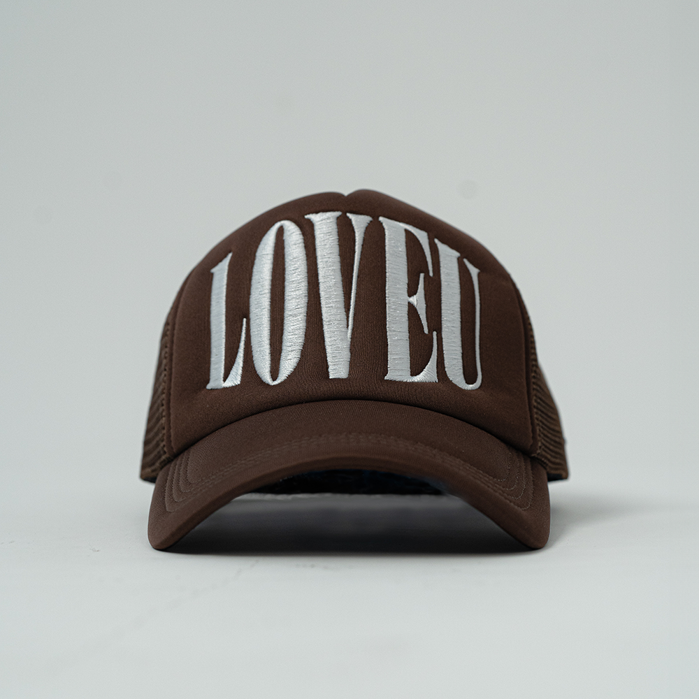 LOVEU Trucker Hat (Chocolate)