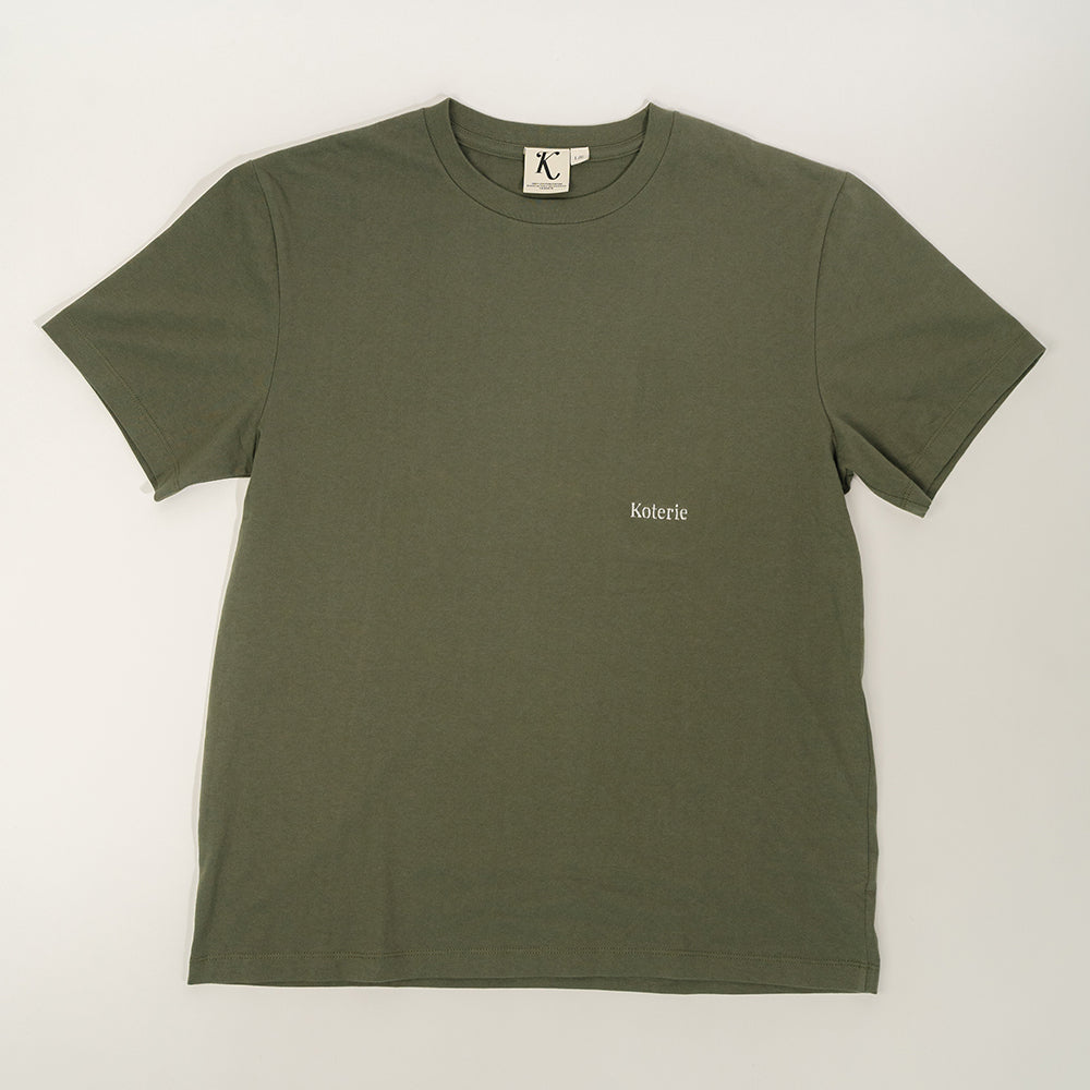 Boxy Tee (Olive Green)