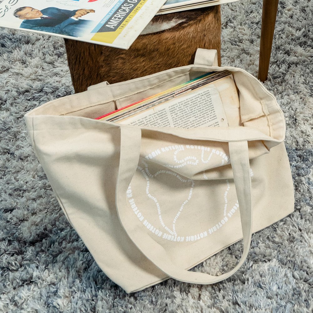 X-Large Natural Canvas Tote Bag